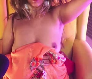 Horny Babe Ayesha Singhania Showing her Ass Boobs & Rubbing her Pussy