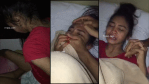 Cute Girl Fucked While BF's All Friends Watching