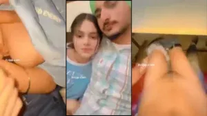 Panjabi Couple Fun at Film Hall Box