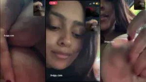 Newly Married Young Whore Showing Her Mighty Big Boobies